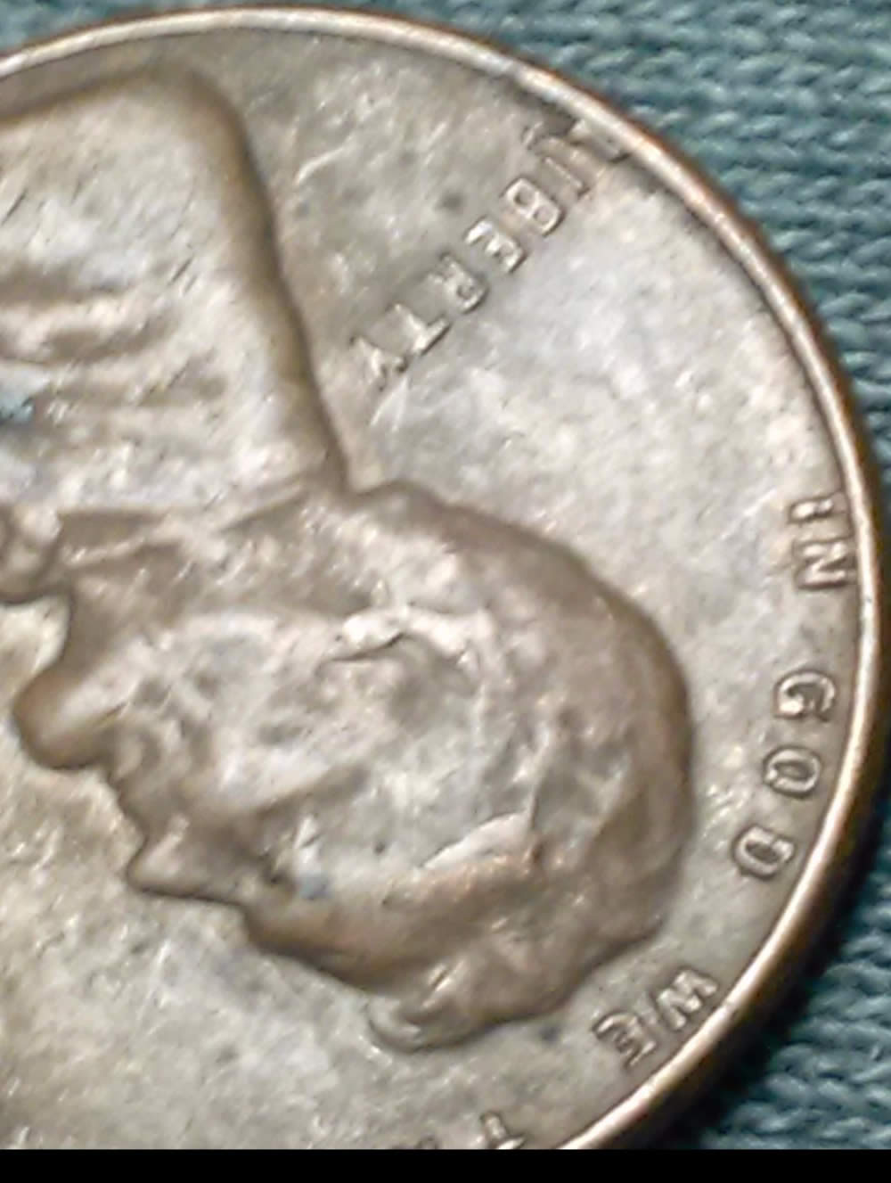 1957-P-Wheat-Cent-With-Severe-